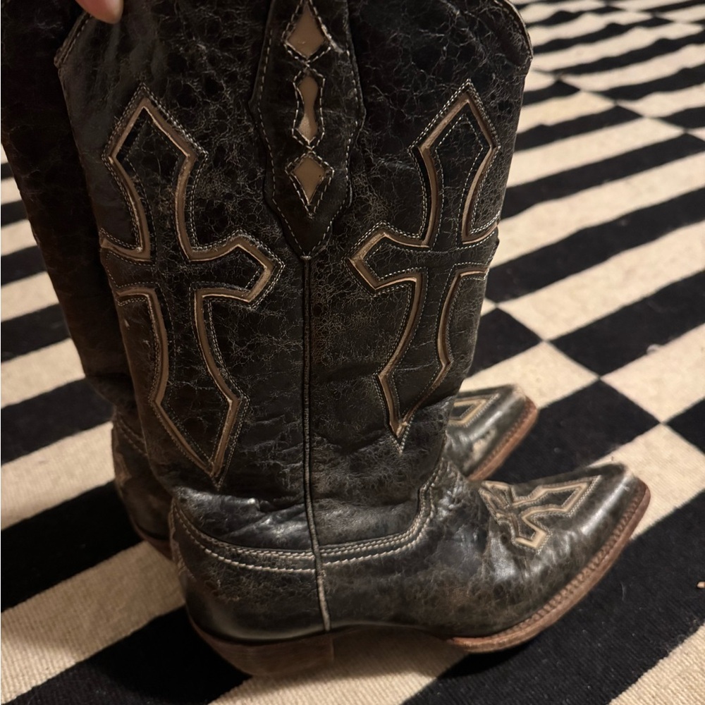Women's Corral Western Cowboy Boots 7.5 - Picture 5 of 15